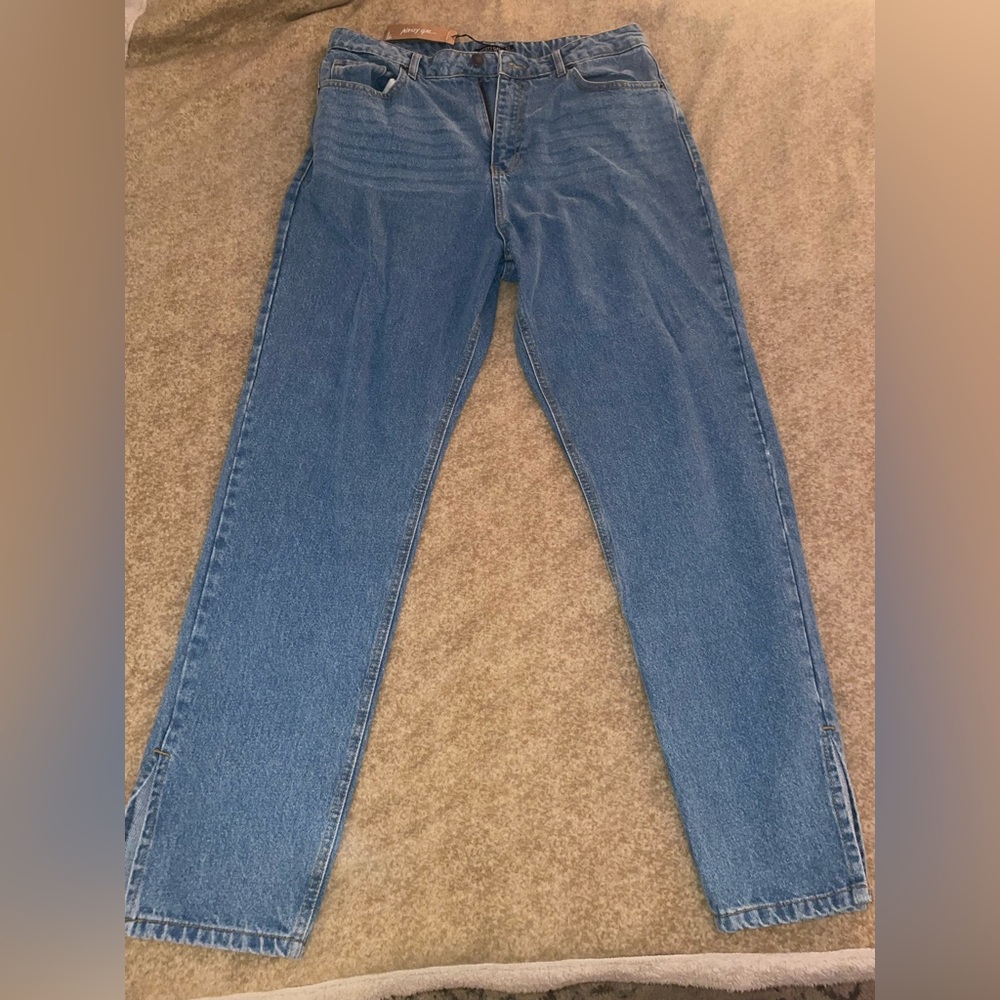 Split Hem Mom Jean (Organic)